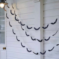 Halloween Black Bat Garland