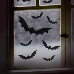 Halloween Black Bat Window Stickers
