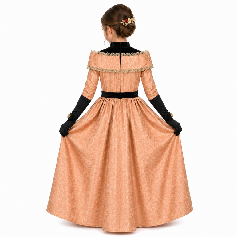 Disney Golden Princess Belle Prestige Dress Up Costume