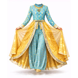 Disney Golden Princess Jasmine Prestige Dress Up Costume
