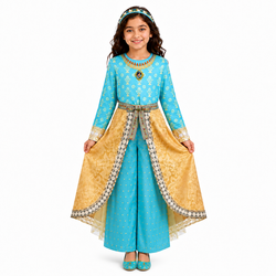 Disney Golden Princess Jasmine Prestige Dress Up Costume