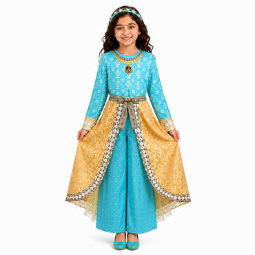 Disney Golden Princess Jasmine Prestige Dress Up Costume