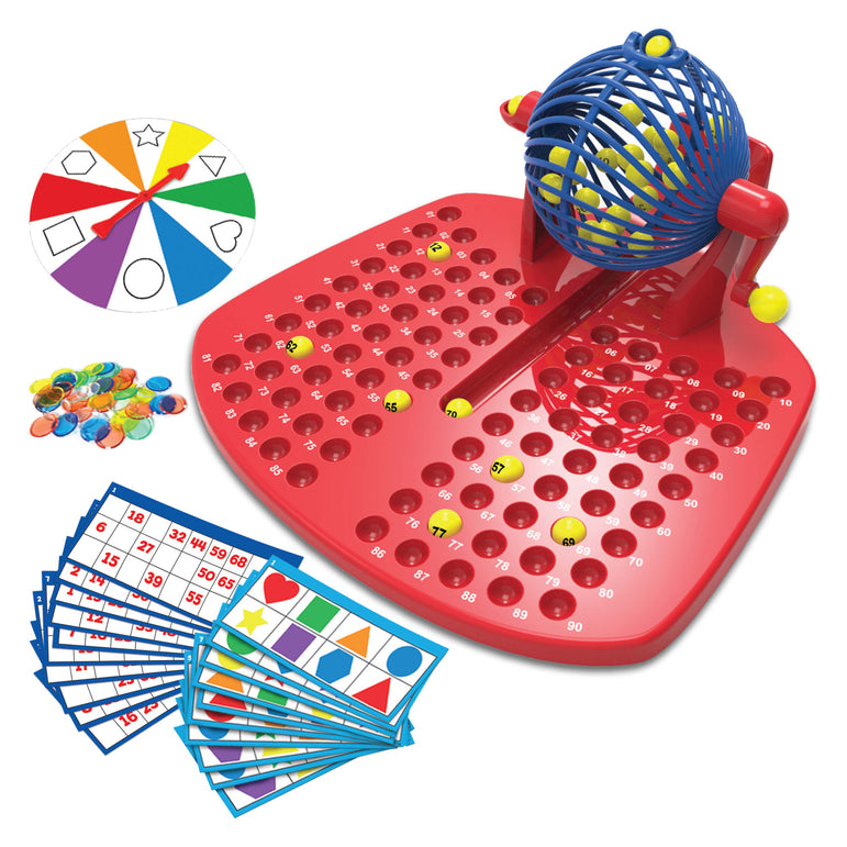 2 in 1 Bingo and Lotto Game