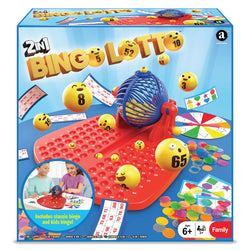 2 in 1 Bingo and Lotto Game