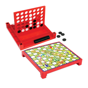 4 in a Row Snake & Ladders Combo Game