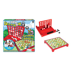 4 in a Row Snake & Ladders Combo Game