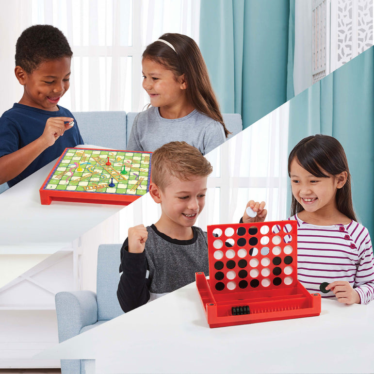 4 in a Row Snake & Ladders Combo Game