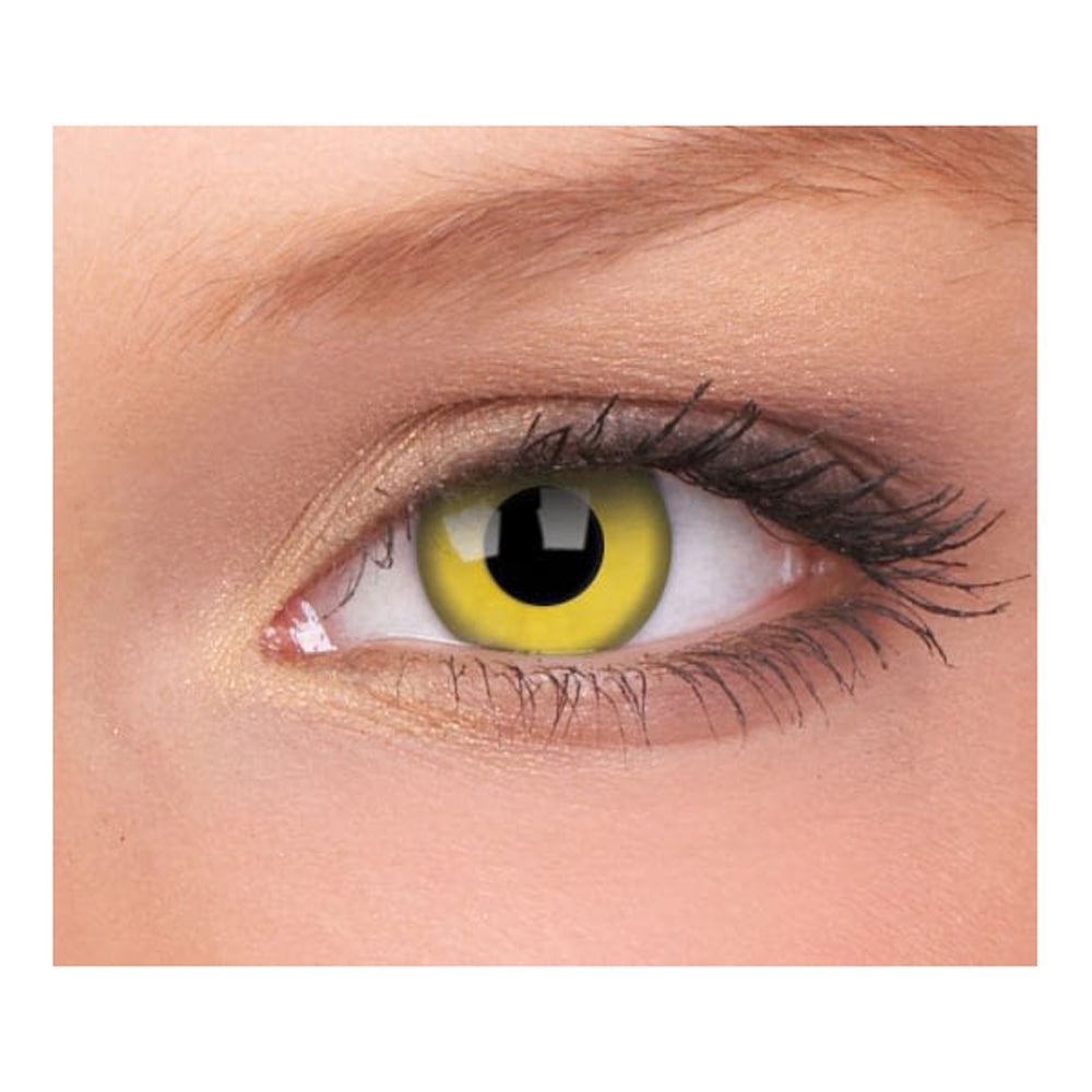 UV Yellow Crazy Lens 14mm 3 Months
