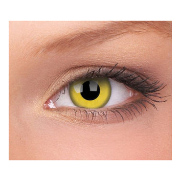 UV Yellow Crazy Lens 14mm 3 Months