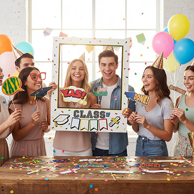 Graduation Photo Booth Props -party centre
