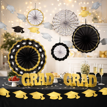 Grad Room Decorating Kit 10pcs