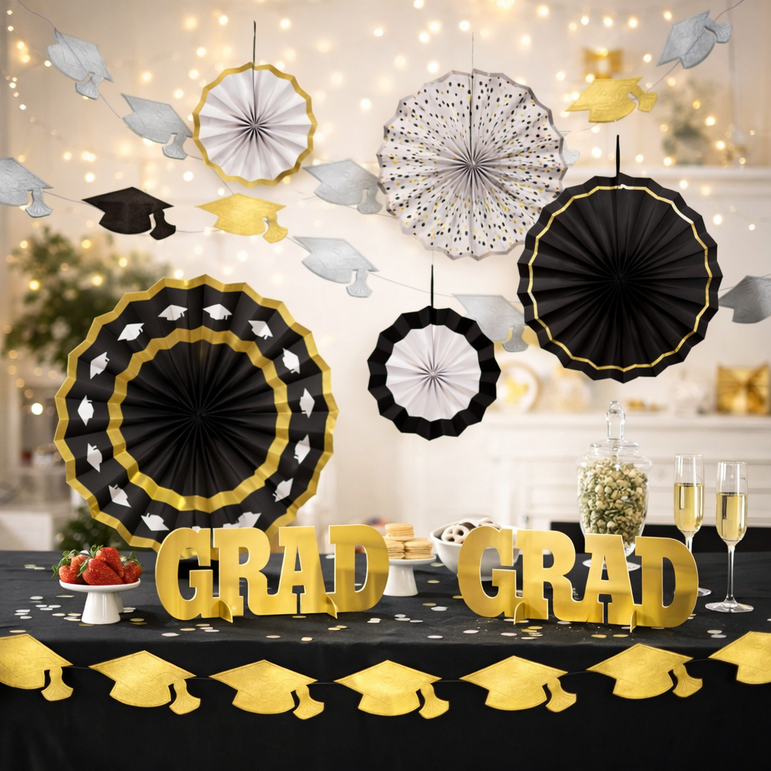 Grad Room Decorating Kit 10pcs