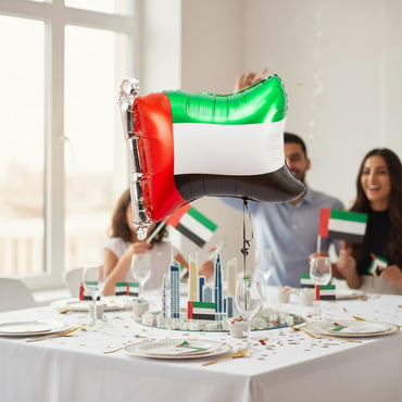 UAE Flag Supershape 20.47 x 21.26 in ( Flat/Uninflated )