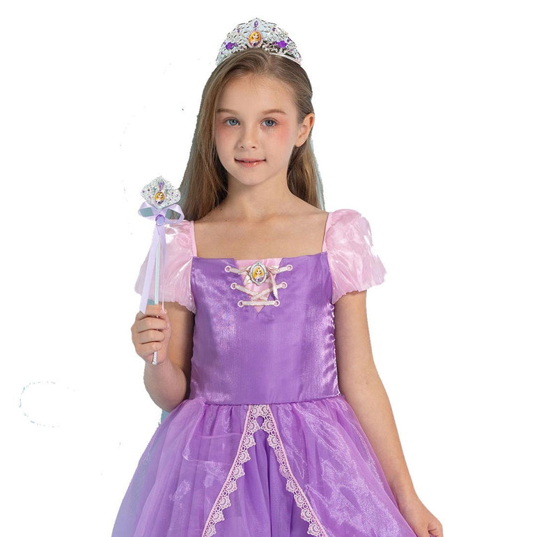 Child Rapunzel Deluxe Dress Costume