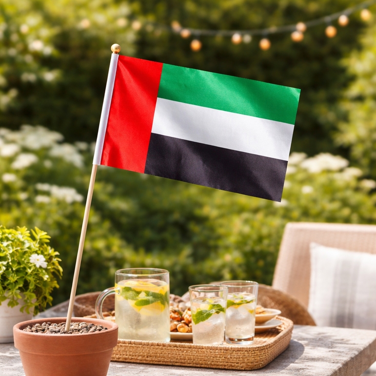UAE Polyester Flag 20cm x 30cm