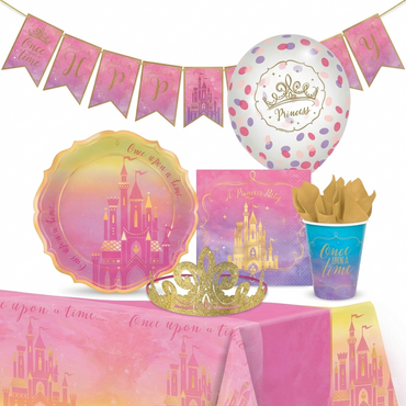 Disney Princesses Deluxe Party Kit for 8 Guests