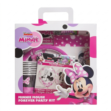 Minnie Mouse Forever Deluxe Party Kit for 8 Guests