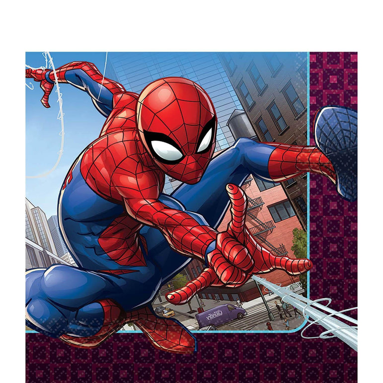 Spider-Man Webbed Wonder Deluxe Party Kit for 8 Guests