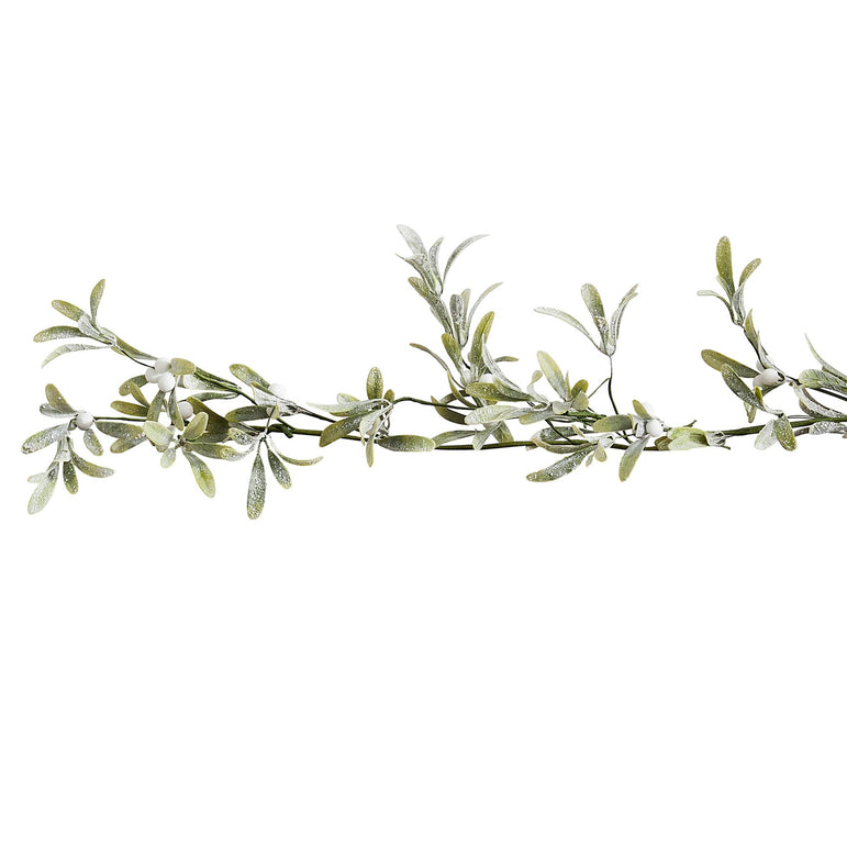 Christmas Mistletoe Foliage Garland