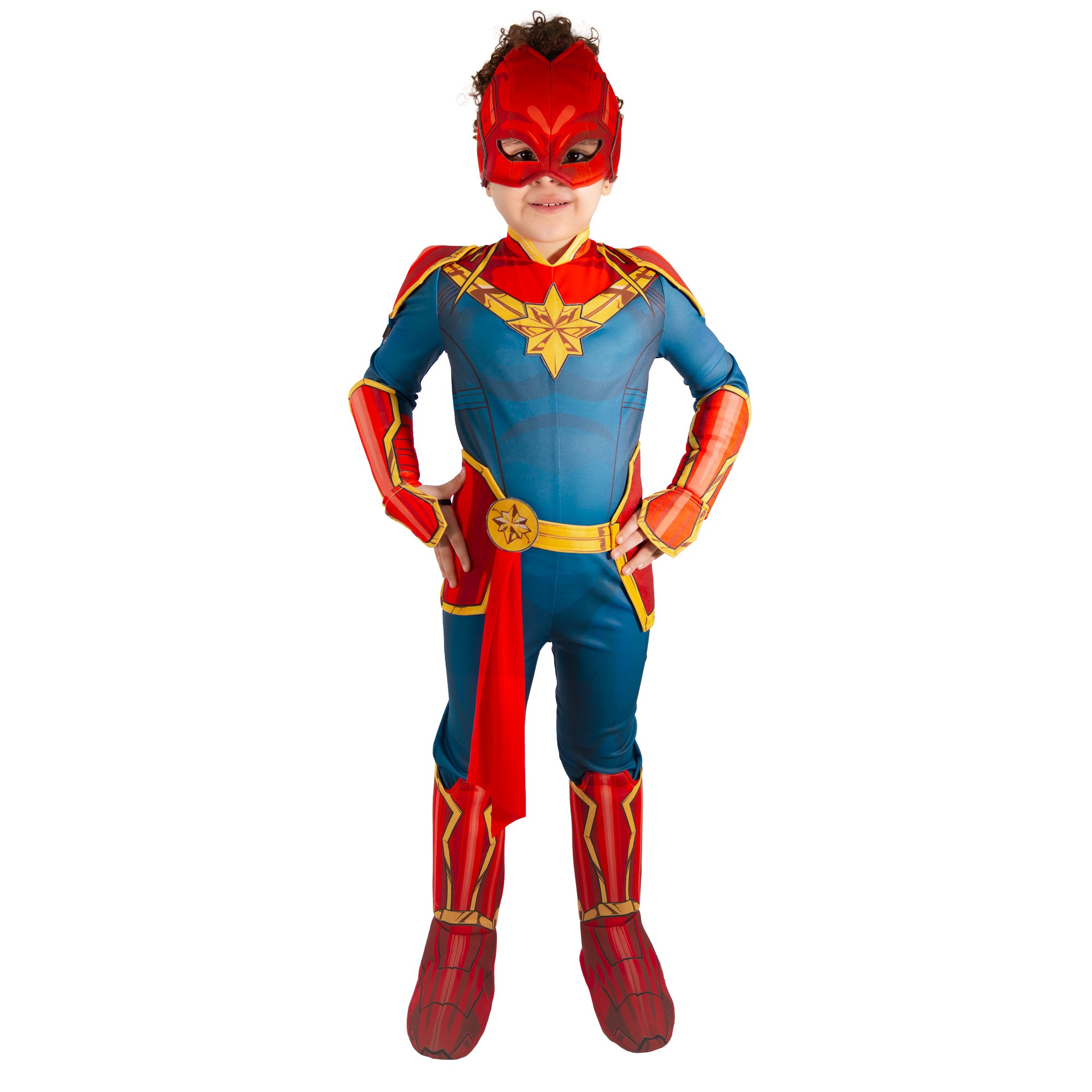 Child Captain Marvel Deluxe Costume