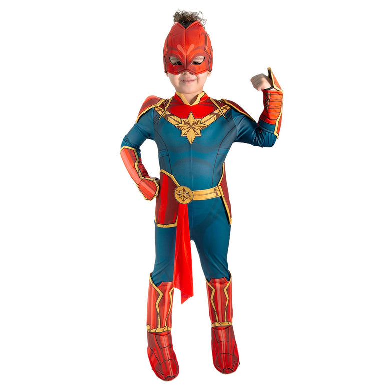 Child Captain Marvel Deluxe Costume