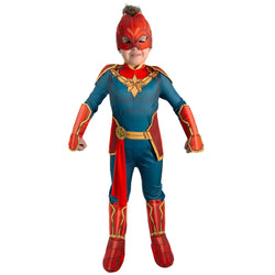 Child Captain Marvel Deluxe Costume