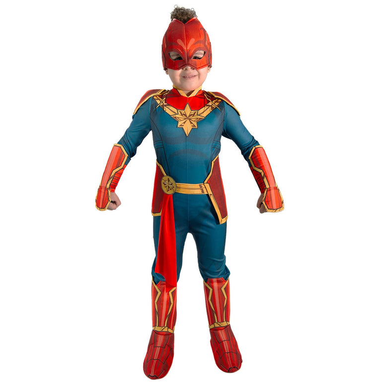 Child Captain Marvel Deluxe Costume