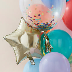 Mix It Up Rainbow Party Mixed Balloon Bundle 11pcs