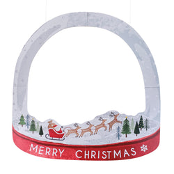 Customisable Christmas Photo Booth Frame