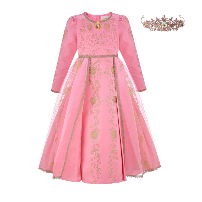 Disney Golden Princess Aurora Prestige Dress Up Costume