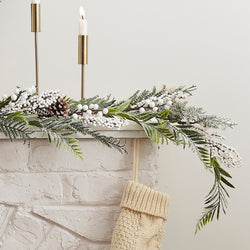 Snowy Christmas Garland