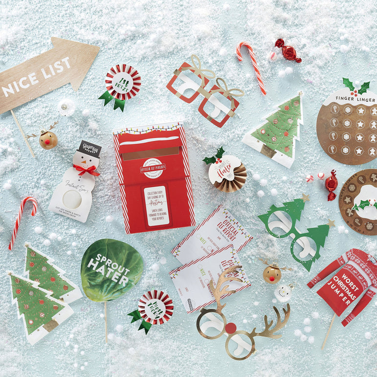 Novelty Christmas Snowman Shaped Instant Snow