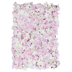 A Touch of Pampas Artificial Floral Foliage Tile Only Pink & White
