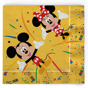 Cute Celebration D100 Mickey & Minnie Lunch Napkin 16pcs