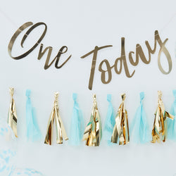 Blue Baby Cake Smash 1st Birthday Kit