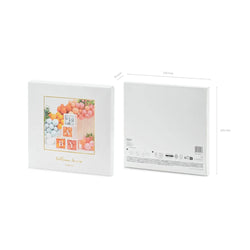 Baby White Balloon Boxes 4pcs