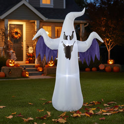 Halloween Inflatable Mean Ghost with Lights Decoration 183 cm