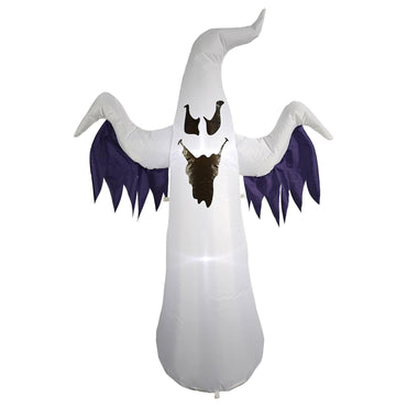 Halloween Inflatable Mean Ghost with Lights Decoration 183 cm