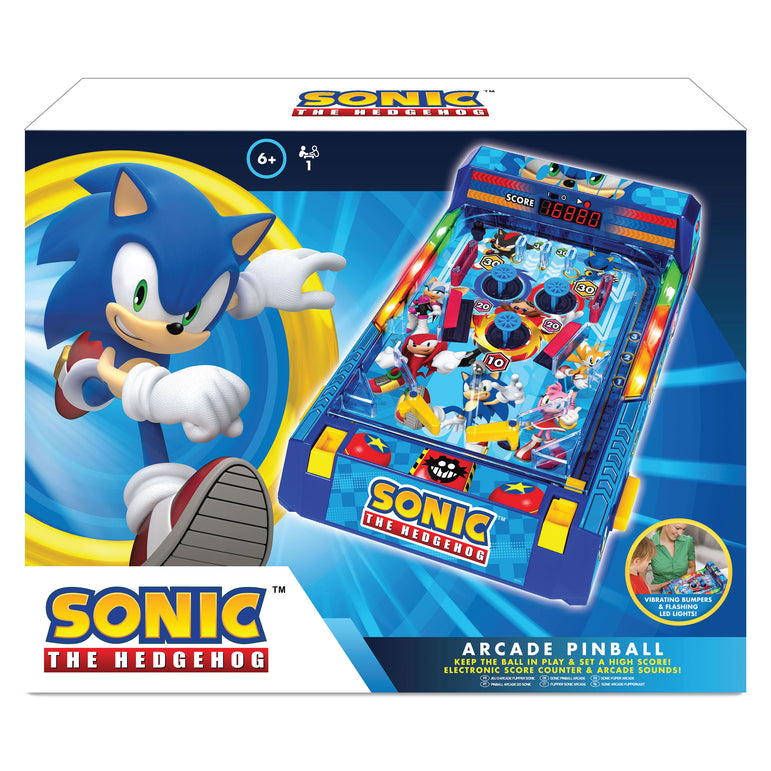 Sonic Arcade Pinball Game