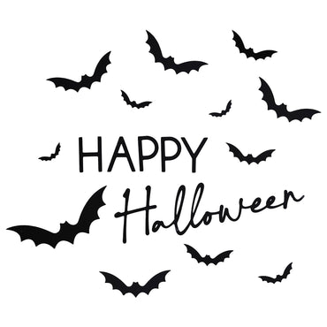 Happy Halloween Door Sticker Decoration