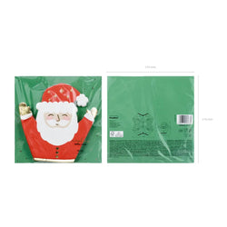Santa Claus Tissue 16cm, 20pcs