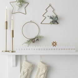 Gold Merry Christmas Acrylic Cake Toppers