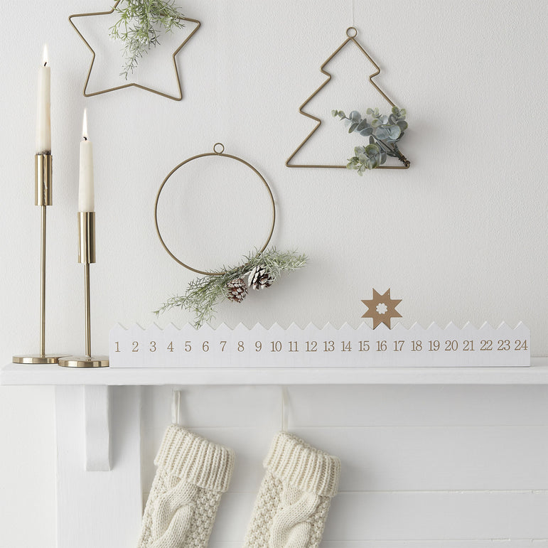 Gold Merry Christmas Acrylic Cake Toppers