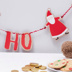 Santa & Friends Ho Ho Ho Christmas Bunting  Decorations 2m