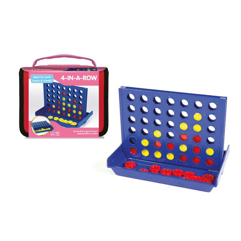 Grab & Go Game Travel 4 in a Row Game