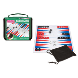 Grab & Go Game Travel Backgammon