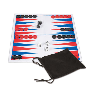 Grab & Go Game Travel Backgammon