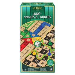 Classic Game 2 in 1 Ludo Snakes & Ladders Basic