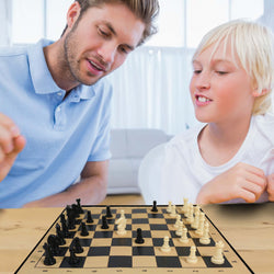Classic Game 2 in 1 Chess Checkers Basic