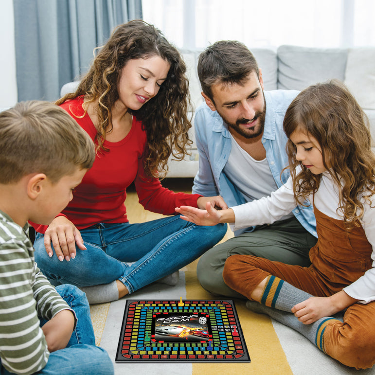 Classic Game 2 in 1 Racing Game Tic Tac Toe Basic